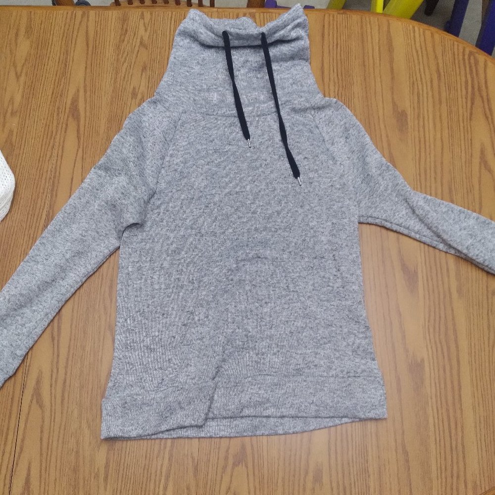 Slouchy Turtleneck Sweater